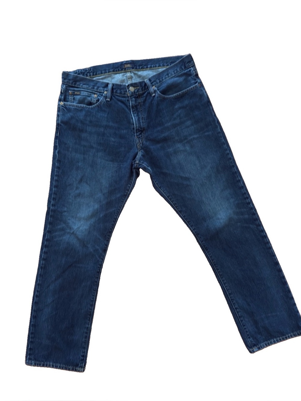 Polo Ralph Lauren Hampton Relaxed Straight Jeans Men's 36x32 Blue Denim Pants